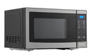 Mainstays EM720C2WT-PM 700 Watt Stainless Steel Countertop Microwave {Open Box}