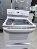 Cuisinière 30po Blanc Vitrocéramique | MCBS585DR3WW - MOFFAT *** USAGÉ ***