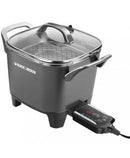 Cuiseur À Riz Numérique 30 Tasse Noir Black Decker RC1010BC [BOITE OUVERTE]