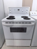 Cuisinière 30po Blanche | WDE34411 - Whirlpool *** USAGÉ ***