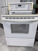 30” White Vitroceramic Range | Kenmore *** USED ***