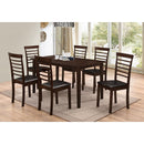  IFDC T-1045/C-1011 5 pc Dining Set IMAGE 1