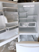 Réfrigérateur 30po Blanc a congélateur en bas | KBRS19KTWH - KitchenAid *** USAGÉ ***