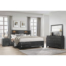  IFDC Ava 8 pc 54 Double Bedroom Set IMAGE 1