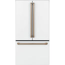 Café 36-inch, 23.1 cu.ft. Counter-Depth French 3-Door Refrigerator with WiFi Connect CWE23SP4MW2 IMAGE 1