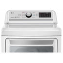 LG 7.3 cu.ft. Electric Dryer with TurboSteam® Technology DLEX7250W IMAGE 3