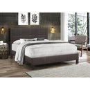 IFDC Full Upholstered Platform Bed IF 5352 - 54 IMAGE 1