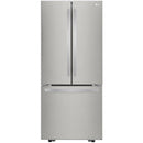  LG 30-inch, 21.8 cu.ft. Freestanding French 3-Door Refrigerator with SmartDiagnosis™ Technology LRFNS2200S IMAGE 1