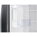  Samsung 36-inch, 28 cu.ft. Freestanding French 3-Door Refrigerator with Internal Water Dispenser RF28T5101SG/AA IMAGE 6