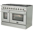  Forno Galiano Alta Qualita 48-inch Freestanding Gas Range with Convection Technology FFSGS6244-48 IMAGE 4