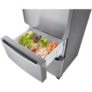 LG 26-inch, 11.7 cu.ft. Freestanding Bottom freezer with ThinQ® Technology LRKNS1205V IMAGE 11