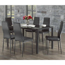  IFDC IF-5054 7 pc Dining Set IMAGE 1