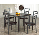  IFDC IF 1026 5 pc Dining Set IMAGE 1