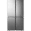  Hisense 36-inch, 21.5 cu. ft. Counter-Depth French 4-Door Refrigerator RQ22N6ASD IMAGE 1