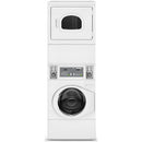  Huebsch Gas Stacked Washer and Dryer Commercial Laundry Center HTGNXASP096CW01 IMAGE 1