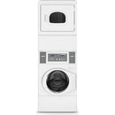  Huebsch Electric Stacked Washer and Dryer Commercial Laundry Center HTENYASP286CW01 IMAGE 1