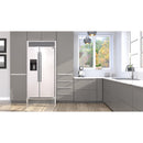  Forno 36-inch, 20 cu. ft. Freestanding Side-by-Side Refrigerator FFRBI1844-36SB IMAGE 8