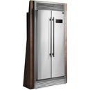  Forno 37-inch, 15.62 cu. ft. Built-in Side-by-Side Refrigerator FFRBI1805-37SG IMAGE 4