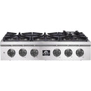  Forno 36-inch Gas Rangetop with 6 Burners FCTGS5751-36 IMAGE 7