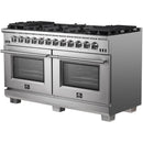  Forno 60-inch Freestanding Gas Range with Convection FFSGS6260-60 IMAGE 3