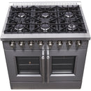  Forno 36-inch Freestanding Dual Fuel Range with True European Convection Technology FFSGS6356-36 IMAGE 7
