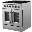  Forno 30-inch Freestanding Gas Range with French Door FFSGS6444-30 IMAGE 3