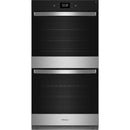 Whirlpool 30-inch 10.0 cu. ft. Double Wall Oven with Air Fry WOED7030PZ IMAGE 1