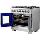  Forno 36-inch Freestanding Gas Range with 6 Burners and French Door FFSGS6460-36 IMAGE 6