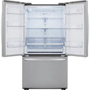  LG 36-inch, 23.0 cu. ft. French 3-Door Refrigerator with Smart Diagnosis LRFCC23D6S IMAGE 3