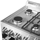  Forno Lamazze 20" Freestanding Gas Range FFSGS6265-20 IMAGE 8