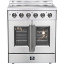 Forno Galiano 30" Freestanding French Door Electric Range FFSEL6917-30 IMAGE 1