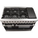  Forno Galiano Alta Qualita 48-inch Freestanding Dual Fuel Range with Convection Technology FFSGS6156-48BLK IMAGE 4