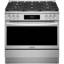 Frigidaire Gallery 36-inch Gas Range GCFG3661AF IMAGE 1