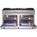  Forno Massimo 60-inch Freestanding Dual-Fuel Range with True European Convection Technology FFSGS6125-60 IMAGE 2