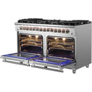  Forno Massimo 60-inch Freestanding Dual-Fuel Range with True European Convection Technology FFSGS6125-60 IMAGE 4