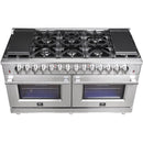  Forno Massimo 60-inch Freestanding Dual-Fuel Range with True European Convection Technology FFSGS6125-60 IMAGE 5