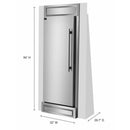  Forno 30-inch 13.6 cu. ft Built-in Convertible Refrigerator/Freezer with Decorative Grill Trim FFFFD1722-32LS IMAGE 5