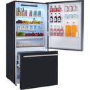  Forno 31-inch 17.2 cu.ft Freestanding Bottom Freezer Refrigerator FFFFD1785-31BLK IMAGE 3