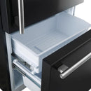  Forno 31-inch 17.2 cu.ft Freestanding Bottom Freezer Refrigerator FFFFD1785-31BLK IMAGE 7
