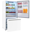  Forno 31-inch 17.2 cu.ft Freestanding Bottom Freezer Refrigerator FFFFD1785-31WHT IMAGE 3
