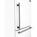  Forno 31-inch 17.2 cu.ft Freestanding Bottom Freezer Refrigerator FFFFD1785-31WHT IMAGE 8