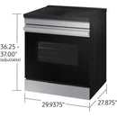  Samsung 6.3 cu. ft. Bespoke Smart Slide-In Induction Range NSI6DG9100SR/AC IMAGE 11