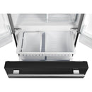  Forno 30-inch, 17.5 cu. ft. Counter-Depth French 3-Door Refrigerator with Interior Ice Maker FFFFD1974-31BLK IMAGE 10