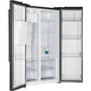  Forno 36-inch, 20 cu. ft. Freestanding Side-by-Side Refrigerator FFRBI1844-36BLK IMAGE 6