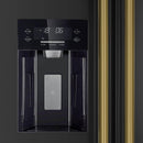  Forno 36-inch, 20 cu. ft. Freestanding Side-by-Side Refrigerator FFRBI1844-36BLK IMAGE 9