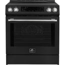  Forno 30-inch Slide-In Induction Range with True European Convection Technology FFSIN0905-30BLK IMAGE 1
