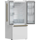  Forno 30-inch, 17.5 cu. ft. Counter-Depth French 3-Door Refrigerator with Interior Ice Maker FFFFD1974-31WHT IMAGE 4