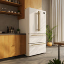  Forno 36-inch, 19.2 cu.ft. Counter-Depth French 4-Door Refrigerator with Internal Ice Maker FFRBI1820-36WHT IMAGE 15