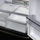  Forno 33-inch, 18 cu. ft. Counter-Depth French Four Door Refrigerator with Interior Ice Maker FFFFD1791-33BLK IMAGE 8