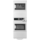 Maytag Commercial Laundry Combination Stack Dryer/Dryer - Coin Drop Equipped MLG27PDFWW IMAGE 1